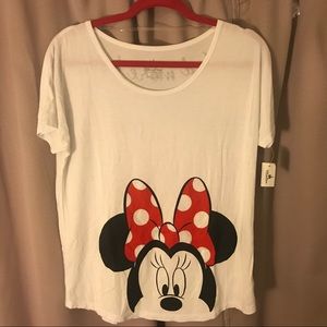 Disney Minnie Mouse Need More Bows white top